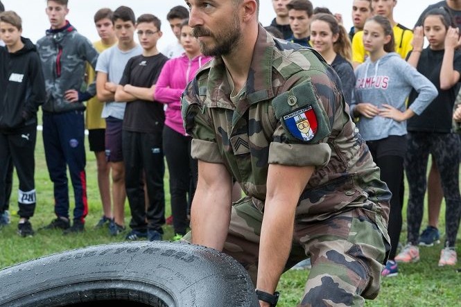 Entrainement physique au lycée