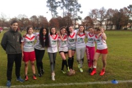 L'équipe féminine de rugby