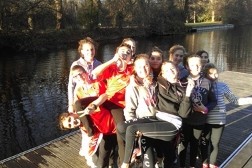 Nos jeunes collégiens à l'aviron