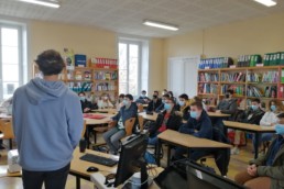 Participer en classe au lycée Beaulieu