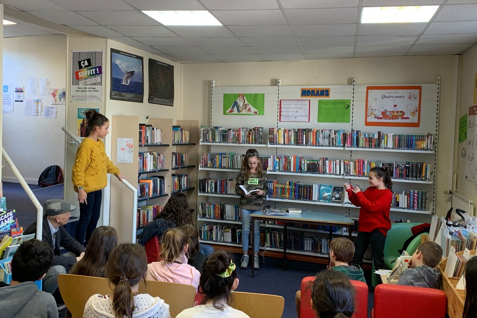 L'art de la lecture au collège